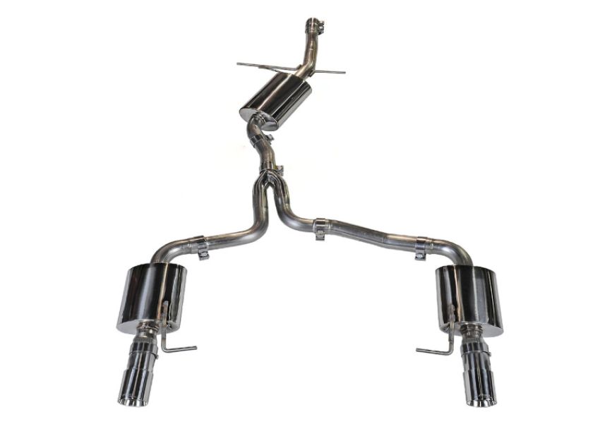 AWE Tuning 3015-33018 Audi B8.5 All Road Touring Edition Exhaust - Dual Outlet Diamond Black Tips