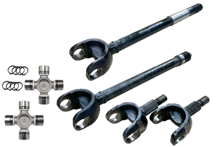Revolution Gear & Axle DC-D44-JLJT-2PC 2018+ Jeep Wrangler JL & JT Chromoly Discovery Series Front Axle Kit
