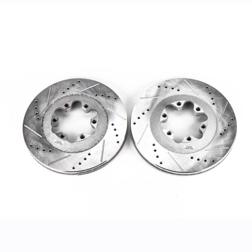 PowerStop AR82131XPR PowerStop Evolution Performance Drilled, Slotted & Plated Brake Rotor Pair
