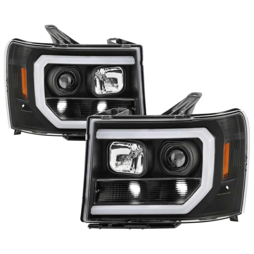 SPYDER 5087522 LED Low Beam Headlights - Black