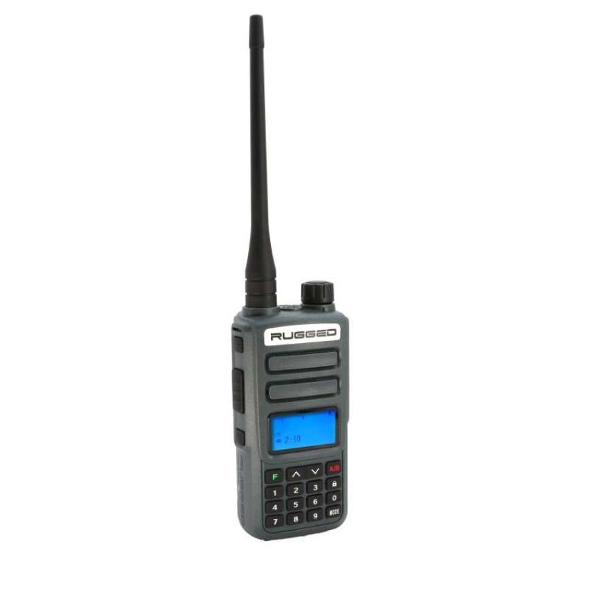 Rugged Radios GMR2-PLUS Rugged GMR2 PLUS - GMRS / FRS Two Way Handheld Radio Grey