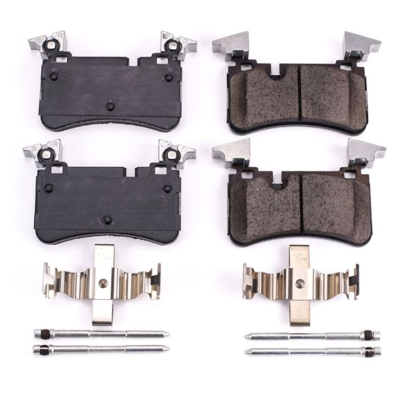 PowerStop 17-1373 PowerStop - Z17 Low-Dust Ceramic Brake Pads with Hardware