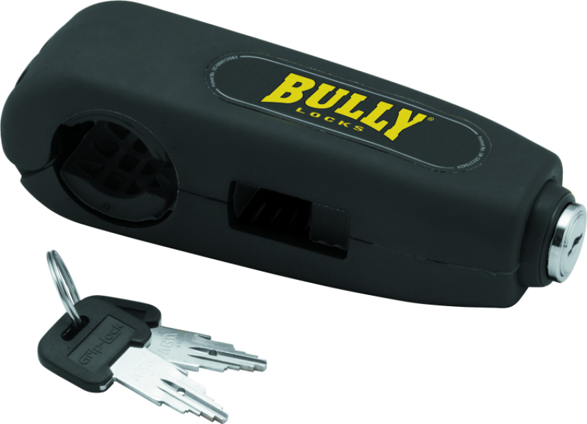 BikeMaster 132256 Bully Lock Bully Grip Lock - Black