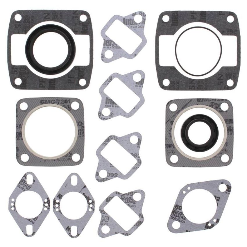 Vertex Pistons 711020E Vertex Gaskets  Jlo-cuyuna 340/2 4 Bolt Head Electric FC/2 Complete Gasket Kit w/ Oil Seals