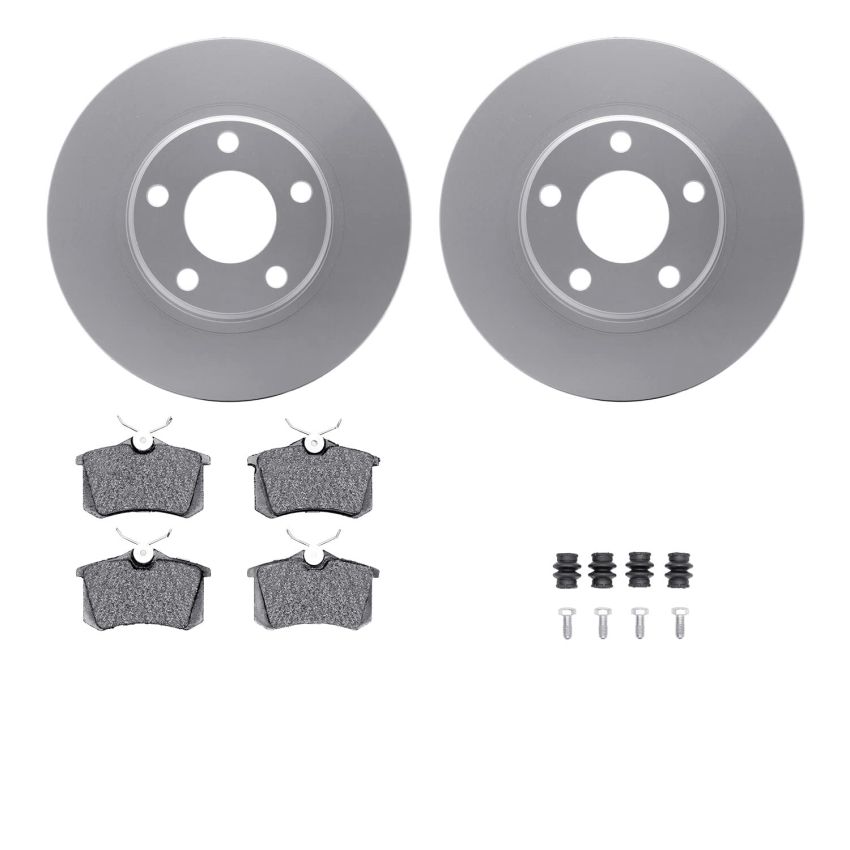Dynamic Friction 4612-74009 Rotor Kit