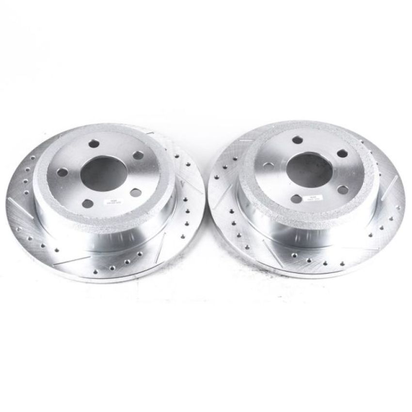 PowerStop AR8382XPR PowerStop Evolution Performance Drilled, Slotted & Plated Brake Rotor Pair