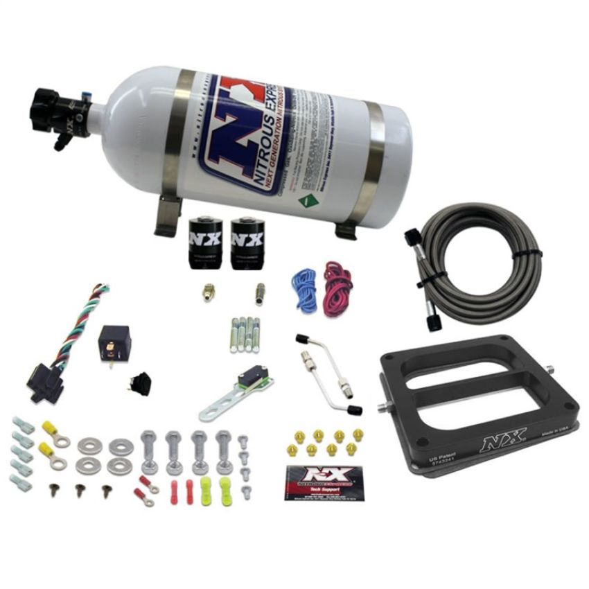 Nitrous Express 30075-10 Dominator/ALCOHOL (50-100-150-200-250-300HP) WITH 10LB BOTTLE