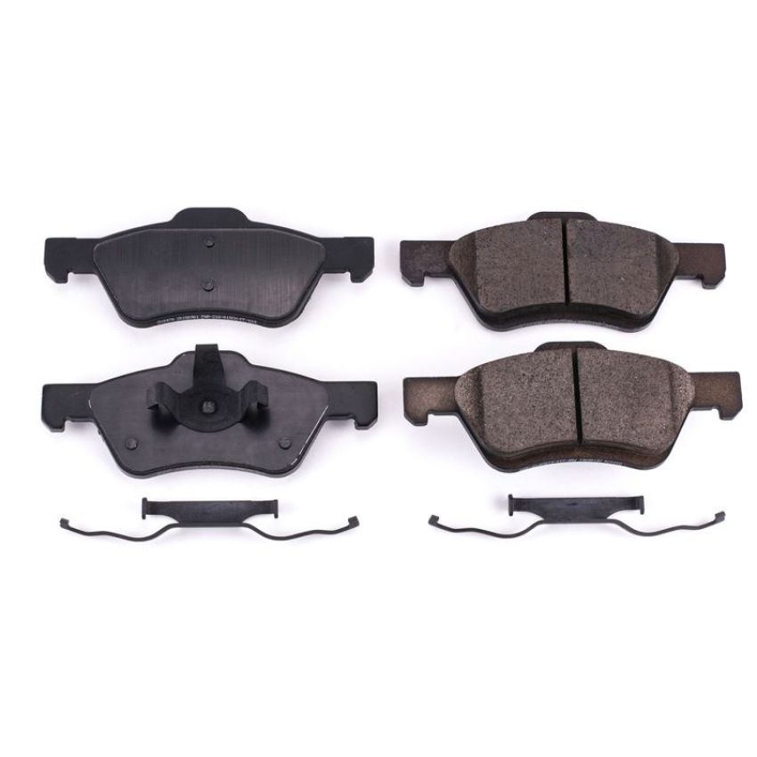 PowerStop 17-1047 PowerStop - Z17 Low-Dust Ceramic Brake Pads with Hardware