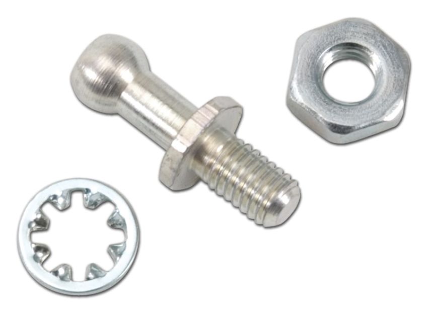 EDELBROCK EDE8016 Ball End Stud Kit - Ford w/Holley Carb.