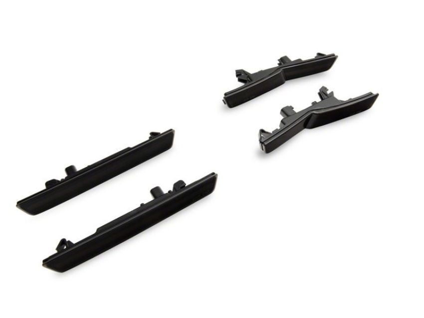 Raxiom CH15223 18-23 Dodge Challenger Widebody Axial Series LED Side Marker Lights Front and Rear- Smoked