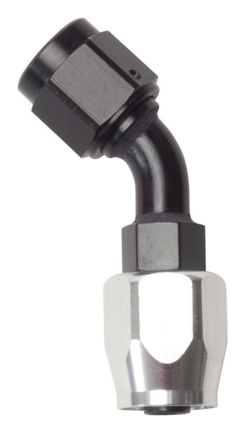 RUSSELL RUS610115 #10 45 Deg Hose End Black