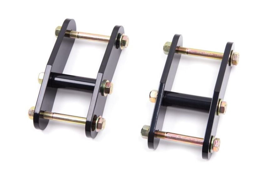 Zone Offroad ZONJ5108 76-86 Jeep CJ/87-95 YJ 1.5in Rear 1in Leaf Spring Lift Shackle
