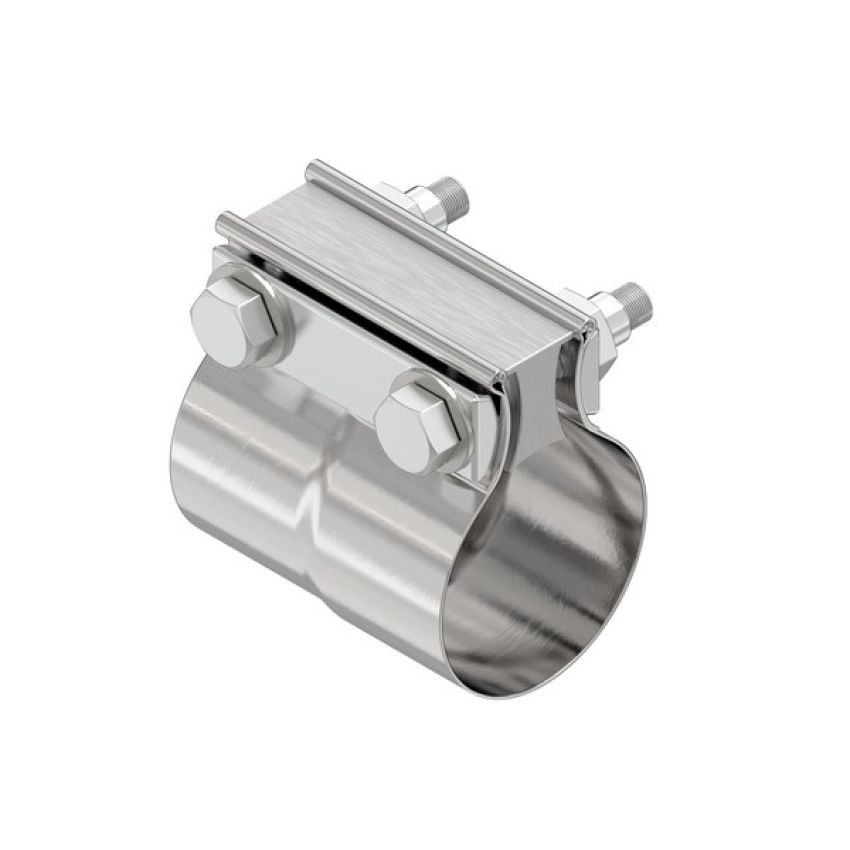 Walker Exhaust 33833 Universal Exhaust Clamp Lap Joint Aluminized, 2.75