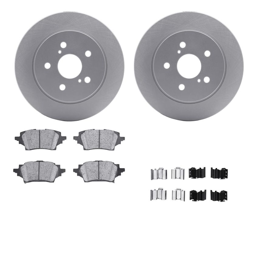 Dynamic Friction 4512-76197 Rotor Kit