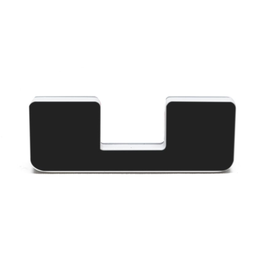 Oracle Lighting 3141-U-005 Universal Illuminated LED Letter Badges - Matte Black Surface Finish - U