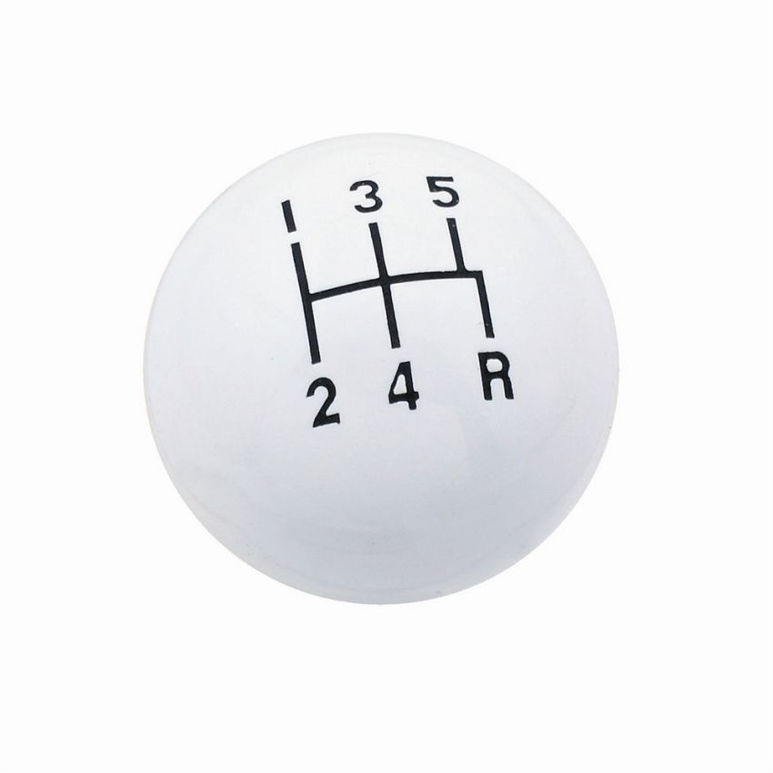 MR. GASKET MRG9619 Classic Shifter Knob 5 Speed White