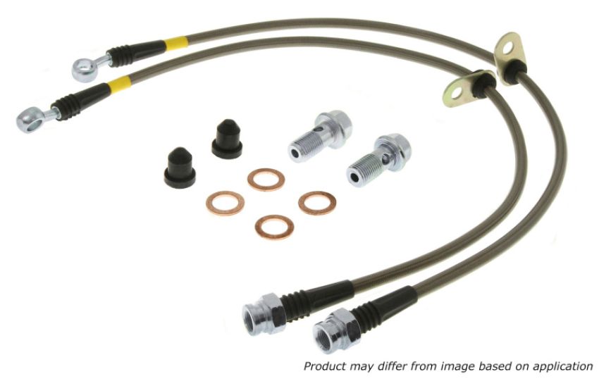 Stoptech 950.61500 94-95 Ford Mustang Stainless Steel Brake Lines