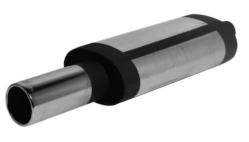 Remus 001090 0505 Universal Sport Exhausts 30-150 Kw 190x120x380 Inner 51mm (Incl. Clamp)