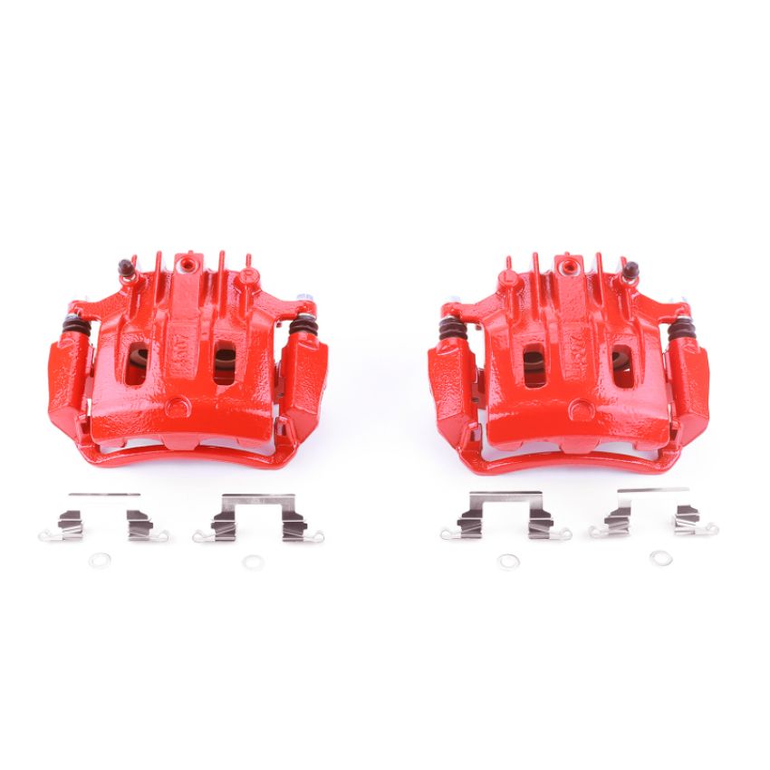 PowerStop S4752 Red Powder Coated Calipers