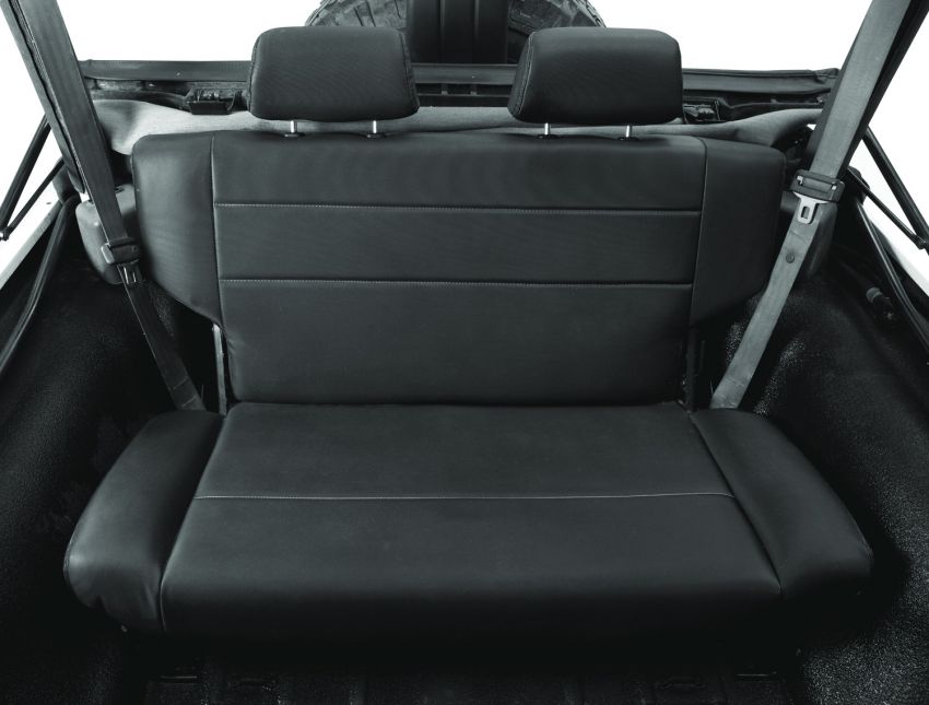Bestop 3944001 Trailmax II Fold-N-Tumble Rear Bench Seat