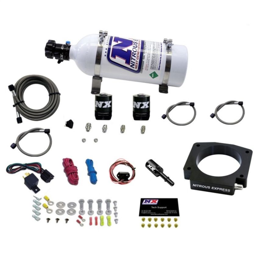Nitrous Express 20953-05 NITROUS PLATE SYSTEM- GT350 5.2L - 5LB BOTTLE