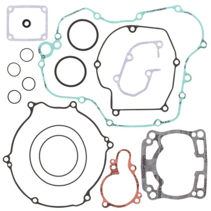 Vertex Pistons 808430 Vertex Gaskets 03-05 Kawasaki KX125 Complete Gasket Kit