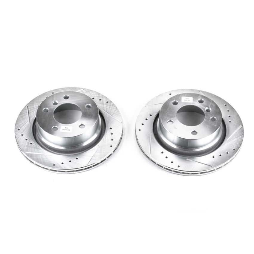 PowerStop EBR670XPR PowerStop Evolution Performance Drilled, Slotted & Plated Brake Rotor Pair