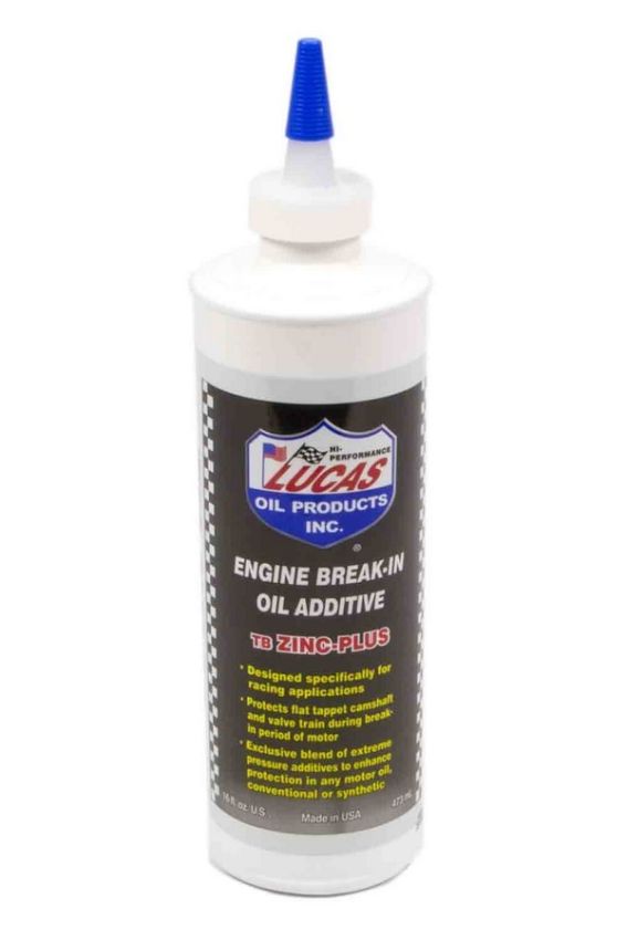 LUCAS OIL LUC10063 Break-In Oil Additive W/ Zinc