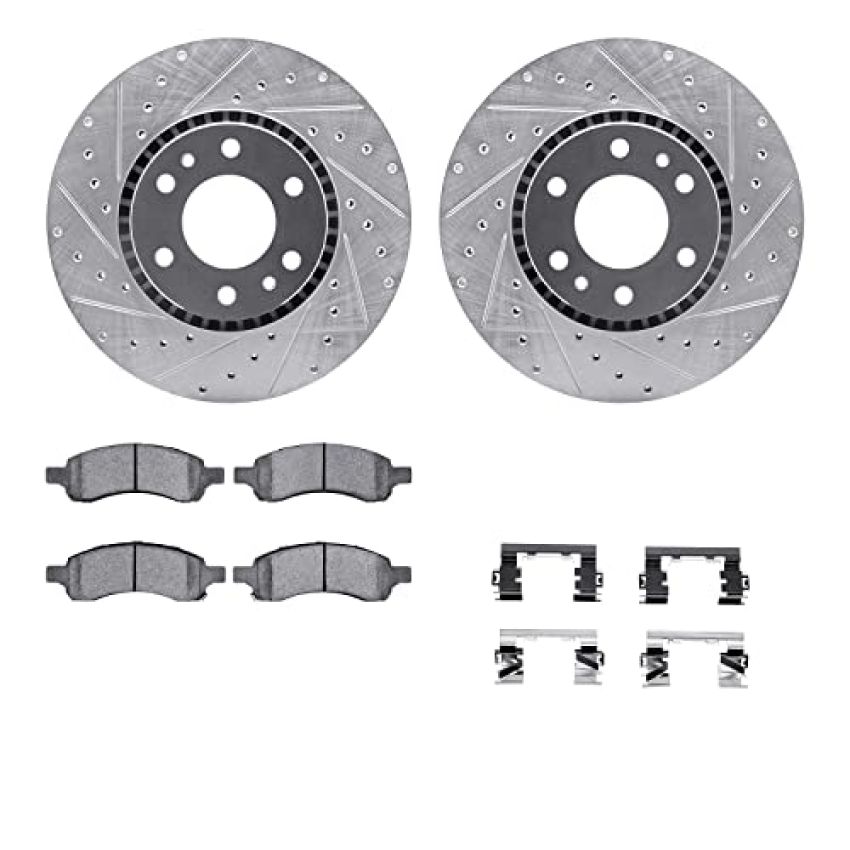 Dynamic Friction 7412-48031 Rotor Kit