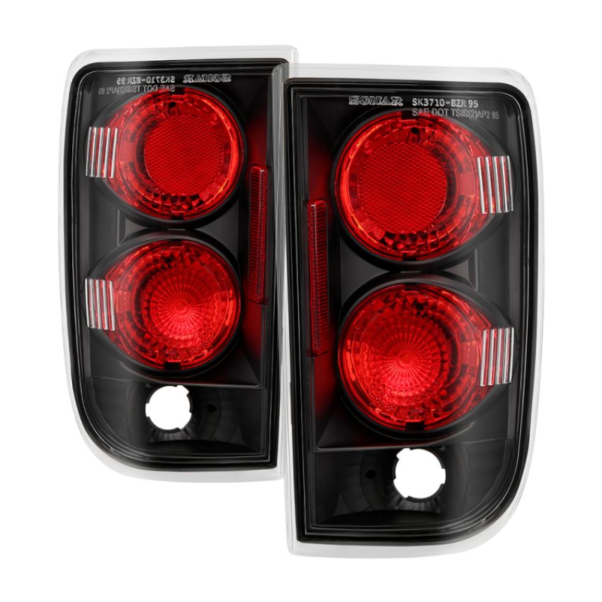SPYDER 5001146 Euro Style Tail Lights - Black