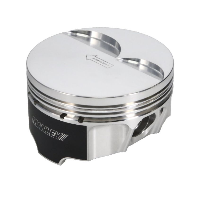 Manley Performance 562565C-8 Manley Chevrolet LS 4.065in Bore 1.304in CD 4CC Platinum Series Dish Piston - Set of 8