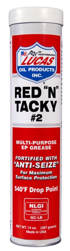LUCAS OIL LUC10005 Red-N-Tacky Gre 14 oz Tube