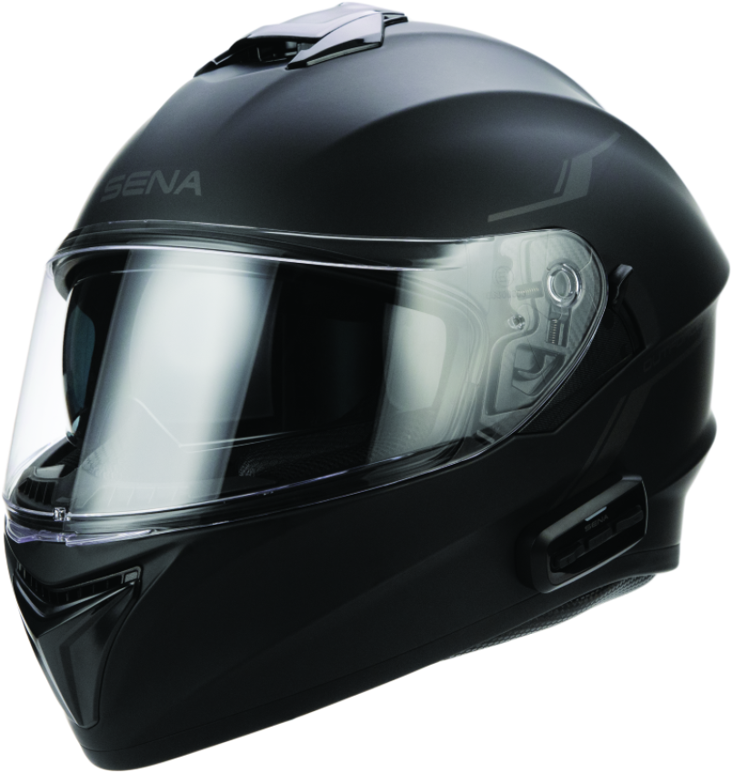 Sena Technologies OUTFORCE-MB00S Outforce Full Face Bluetooth Helmet Matte Black - Small