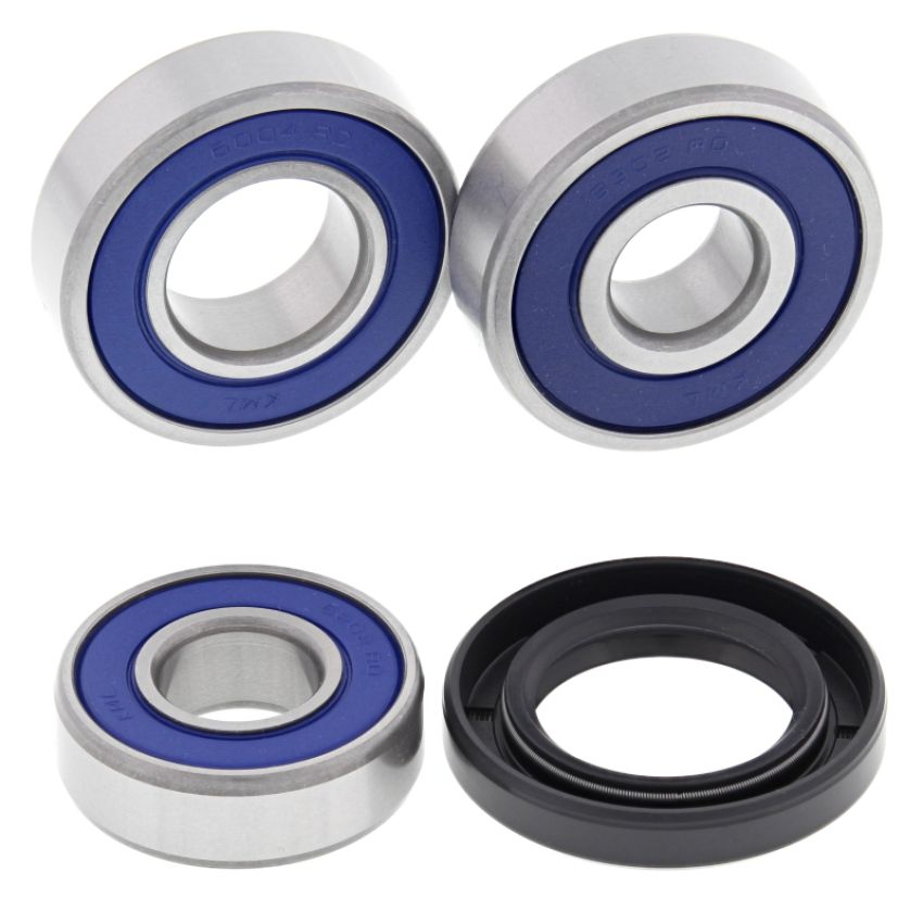 All Balls Racing 25-1486 01-07 Kawasaki BN125 Wheel Bearing Kit Rear
