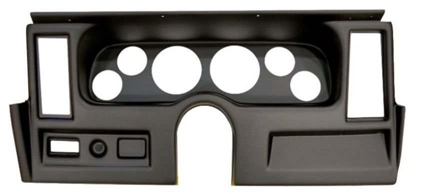 Direct Fit Gauge Panel Chevy Nova 77-79 Black