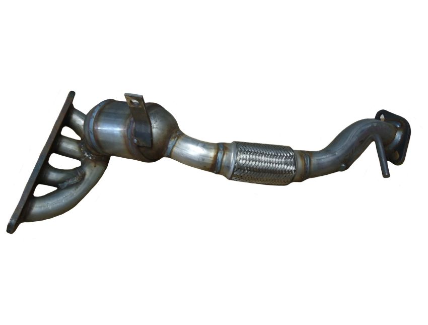AB Catalytic 51107 Direct Fit Manifold Converter with flex EPA (Federal)