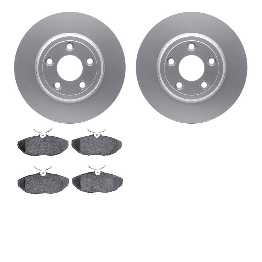 Dynamic Friction 4502-99007 Rotor Kit