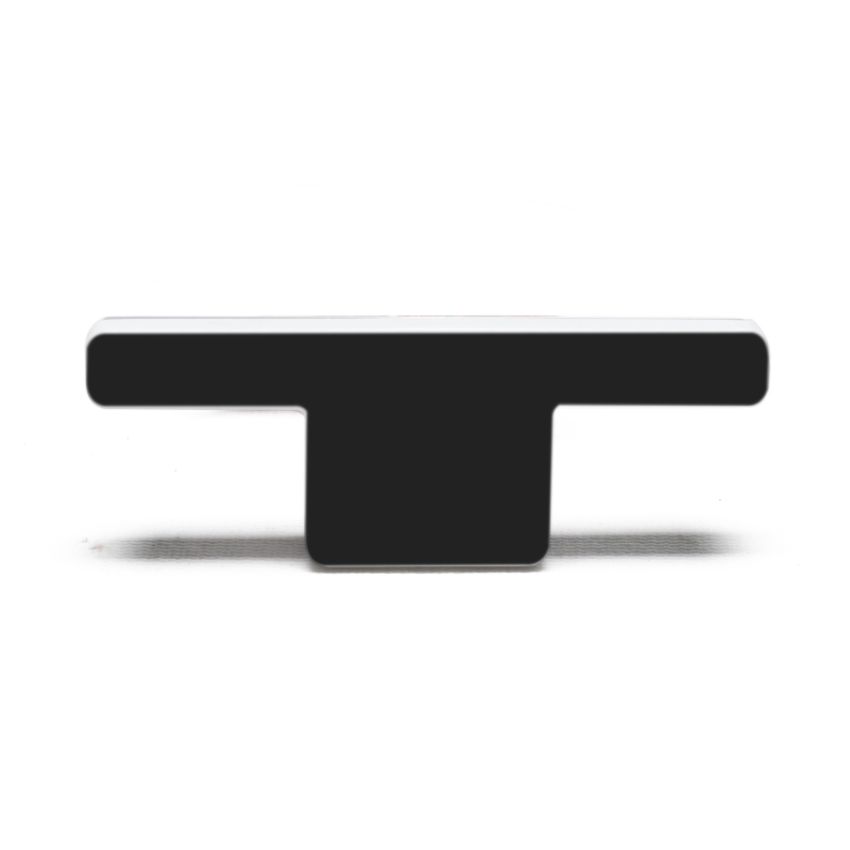 Oracle Lighting 3141-T-005 Universal Illuminated LED Letter Badges - Matte Black Surface Finish - T