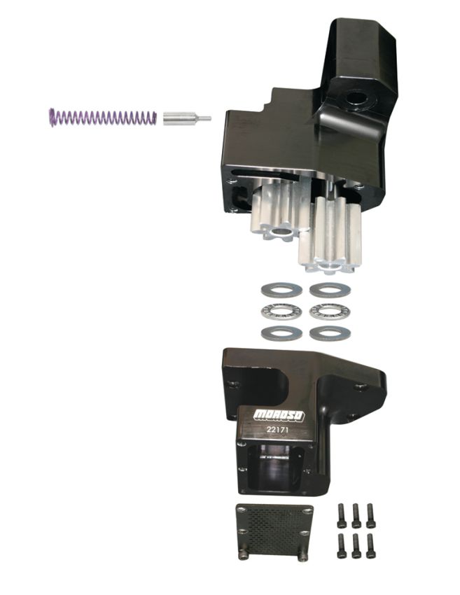 MOROSO MOR22171 Billet Oil Pump - SBC