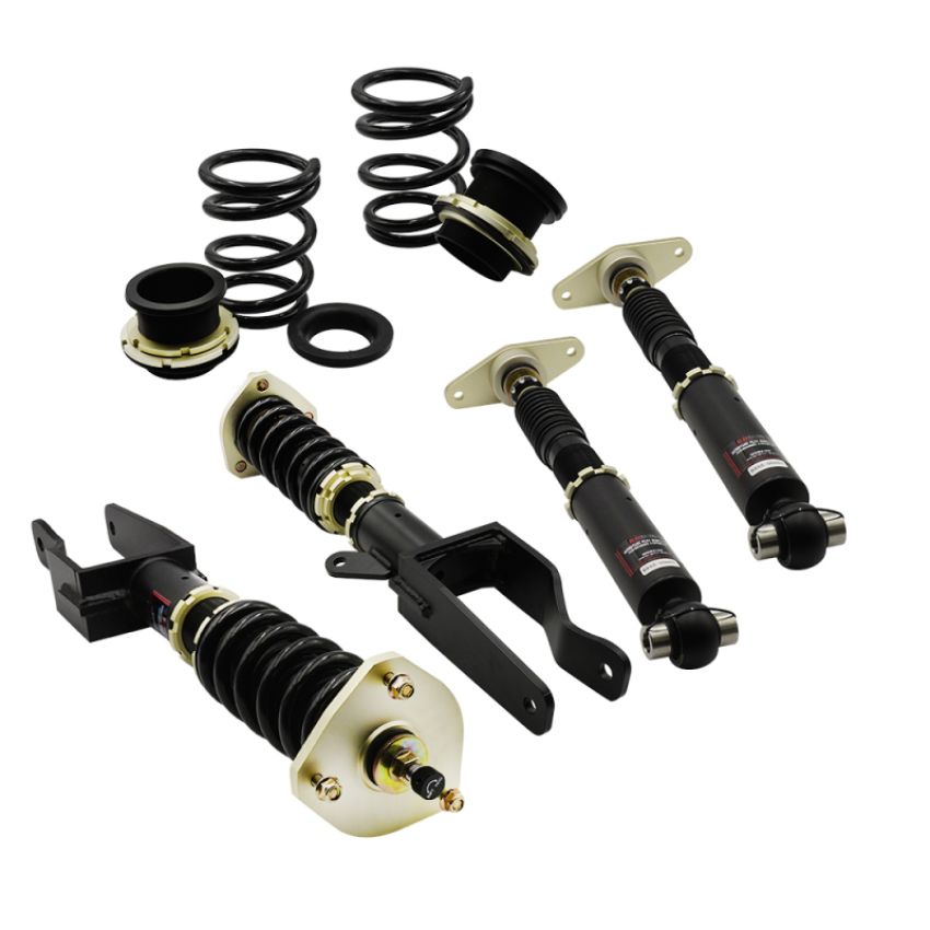BLOX Racing BXSS-00601 17-22 Tesla Model 3 Awd Plus Series Fully Adjustable Coilovers
