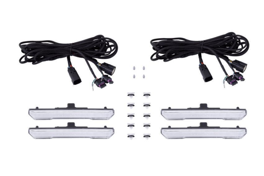 Diode Dynamics DD5150 20-21 Sierra 2500/3500 HD LED Sequential Sidemarkers Clear Set