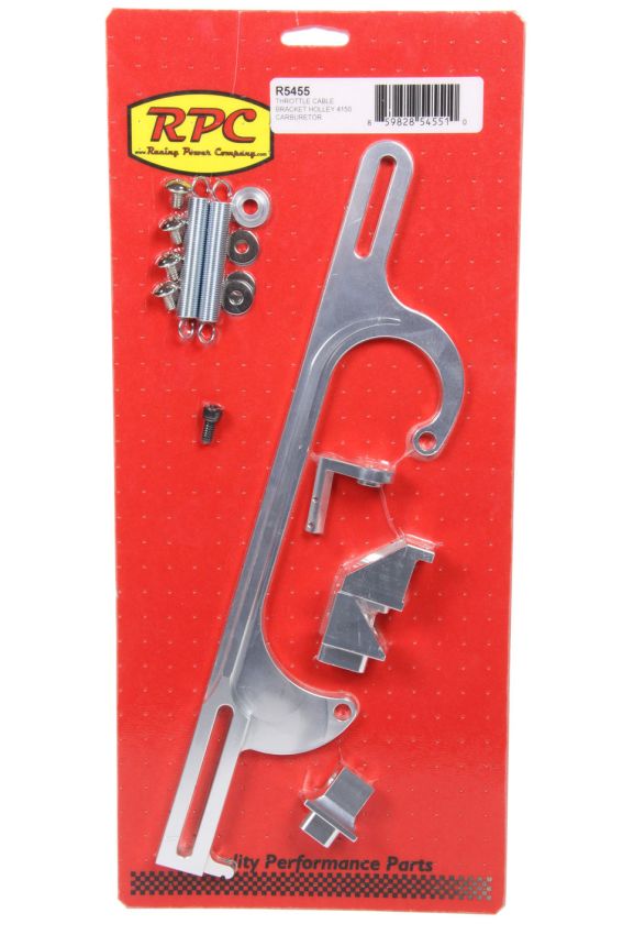 RACING POWER CO-PACKAGED RPCR5455 Throttle Cable Bracket 4150 Dominator Carb
