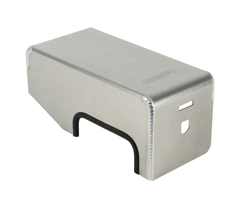 MOROSO MOR74220 Aluminum Fuse Box Cover - 05-Up Mustang GT