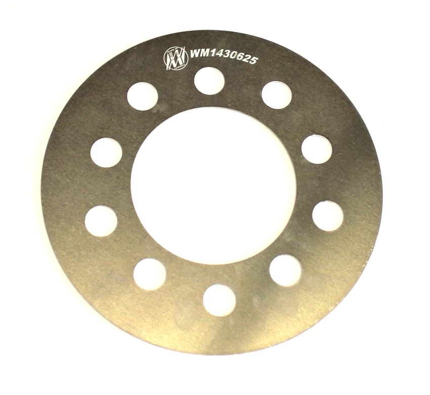 WEHRS MACHINE WEHWM1430625 SMALL 5 ALUMINUM WHEEL SPACER 1/16 IN THICK