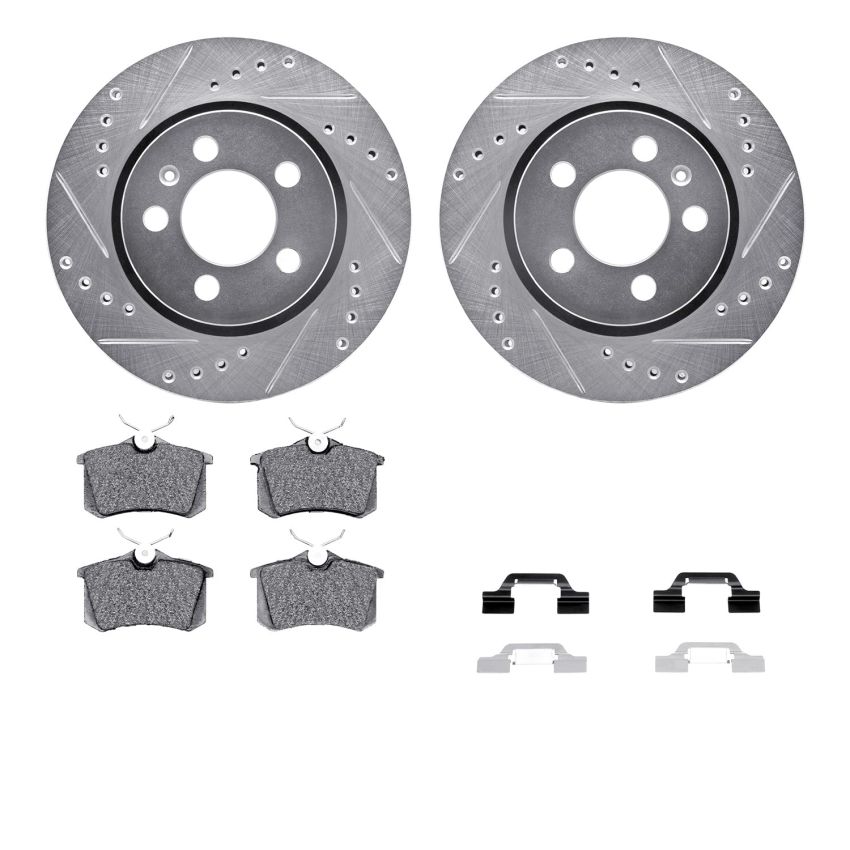 Dynamic Friction 7512-74048 Rotor Kit
