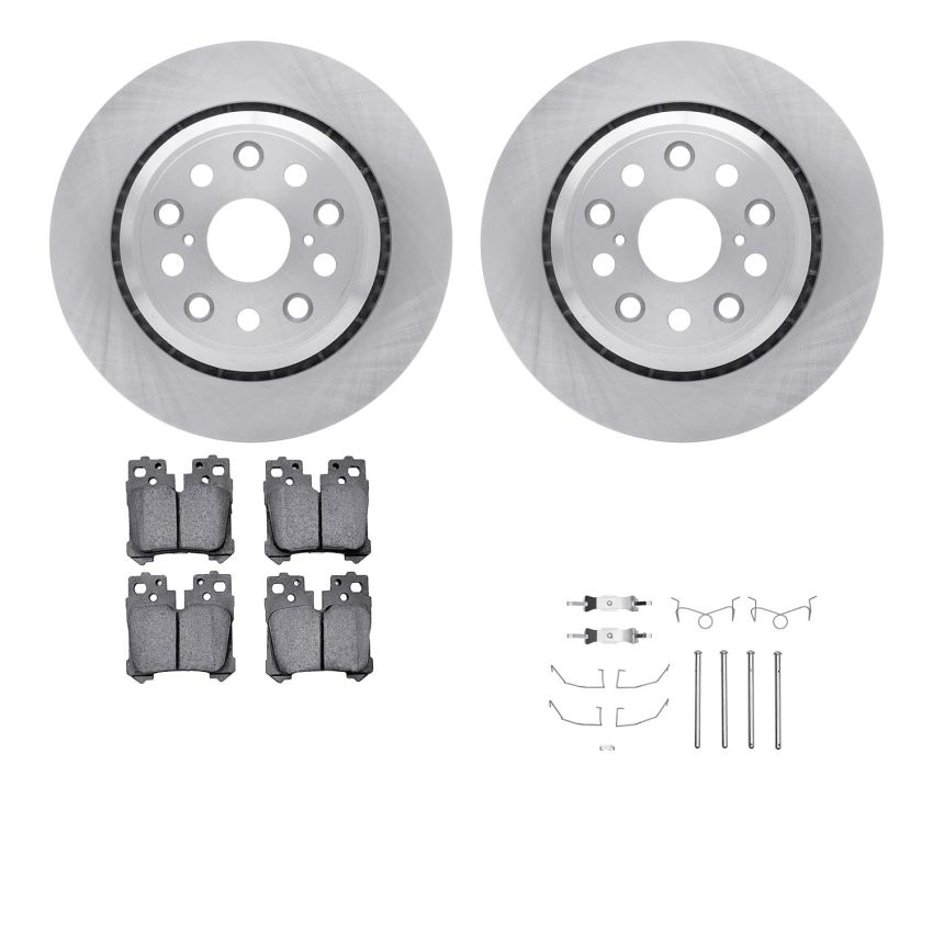 Dynamic Friction 6512-75102 Rotor Kit