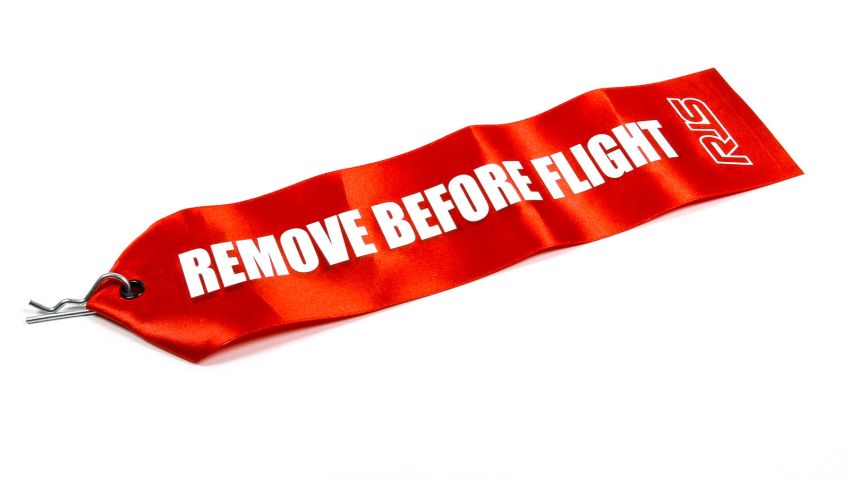 RJS SAFETY RJS7001502 Remove Before Flight Tag