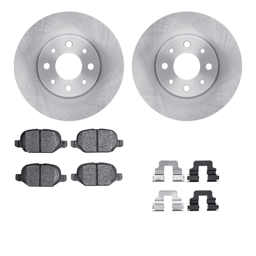 Dynamic Friction 6512-07030 Rotor Kit