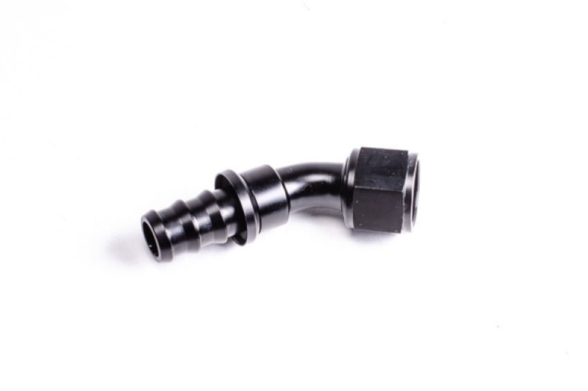 Radium Engineering 14-0262 PUSHLOK HOSE END, 12AN, 45 DEG