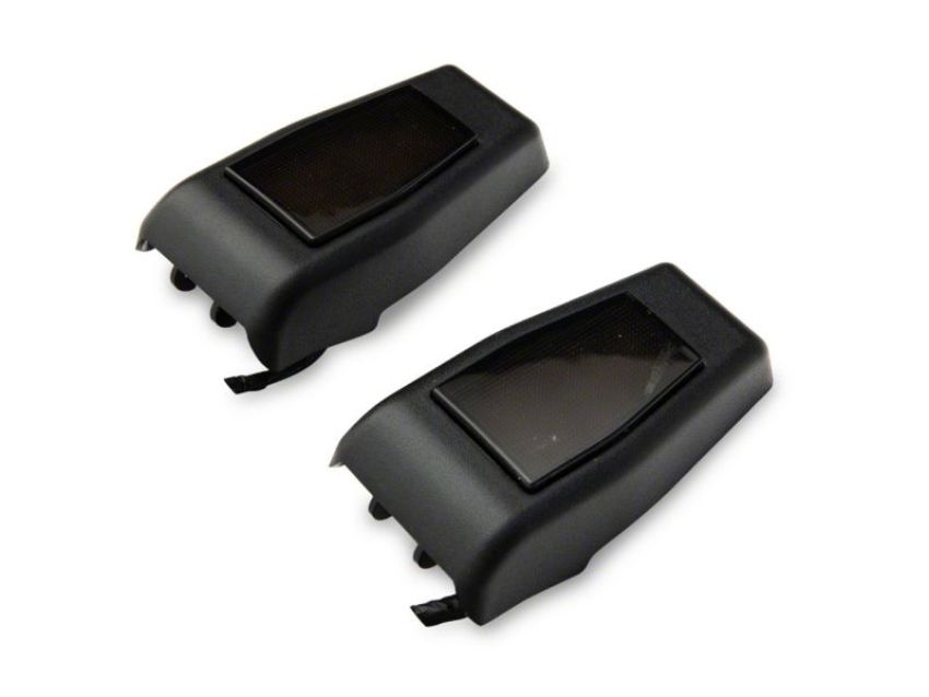 Raxiom J153594 07-18 Jeep Wrangler JK w/ Hard Top Axial Series Rear Window Glass Hinge LED Lights